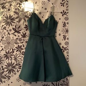 Green Homecoming Dress
